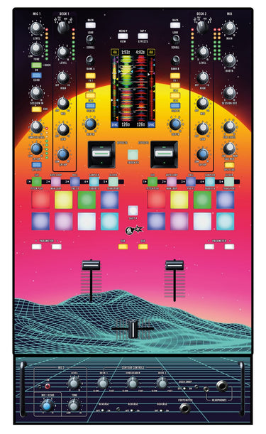 Rane 72 Skin Synthwave Horizon